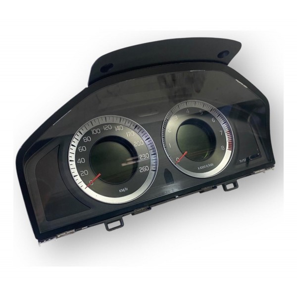 Painel Instrumentos Velocímetro Conta Giros Volvo Xc60 2010 Preto