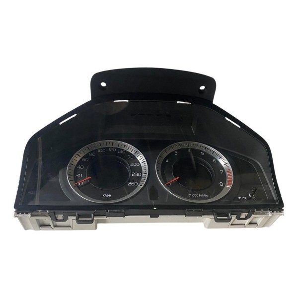 Painel Instrumentos Velocímetro Conta Giros Volvo Xc60 2010 Preto