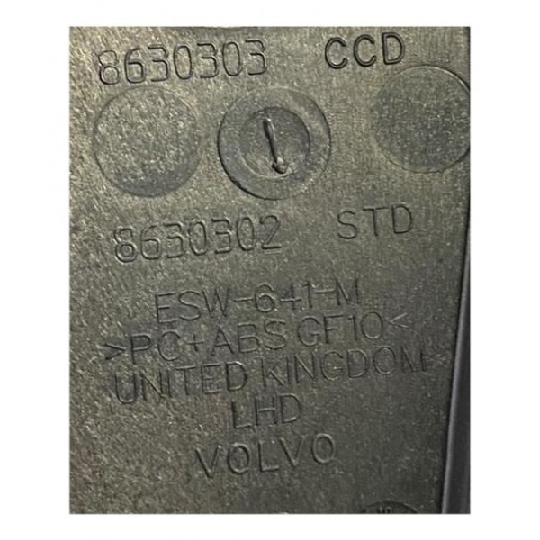 Moldura Comando Ar Condicionado Volvo Xc60 2010 30791765