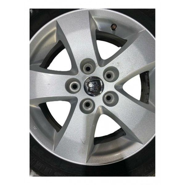 Roda Aro 17 225 65 C Pneu Fiat Freemont 2.4 Preto