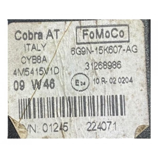 Sensor Alarme Volvo Xc60 Traseiro 2010 T6 Orig 6g9n15k607ag