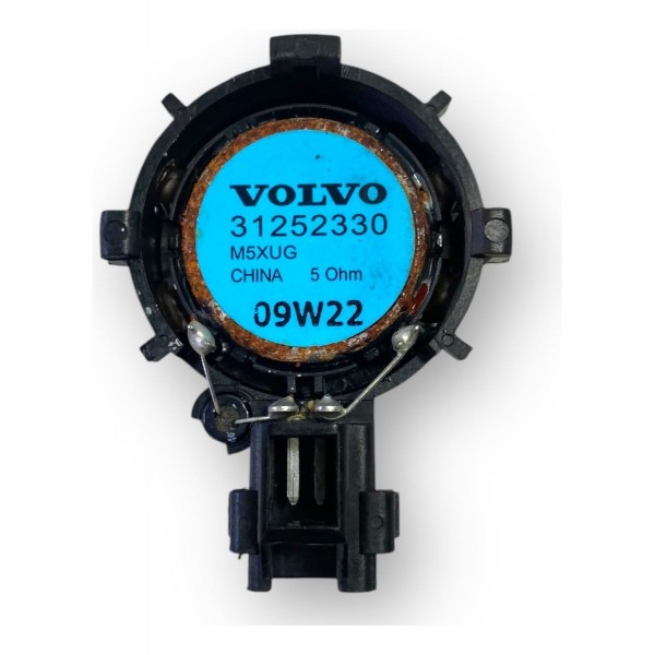 Tweeter Porta Volvo Xc60 Traseira 2010 Original 31252330 Preto