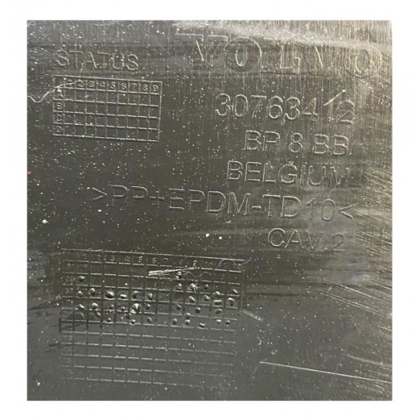 Spoiler Parachoque Volvo Xc60 Dianteiro 2010 Orig 30763412