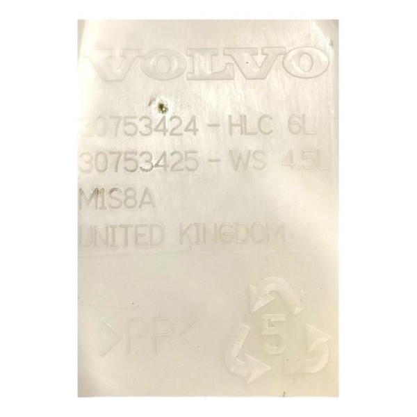 Reservatório Limpador Parabrisa Volvo Xc60 2010 30753424