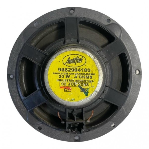 Alto Falante Citroen C4 Pallas Dianteiro Direito 2007 A 2011 Preto