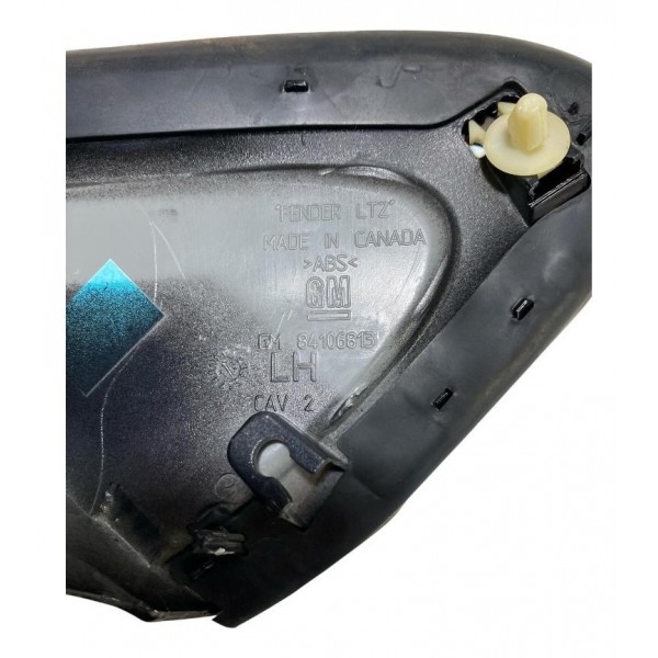 Moldura Externa Chevrolet Cruze Traseira Esquerdo 1.4 2017 Preto