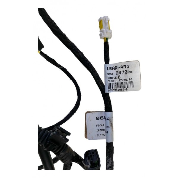 Chicote Parachoque Citroen C4 Pallas Traseiro 2006 2014