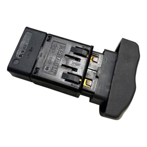 Botão Comando Pisca Alerta Renault Scenic 2004 2005 2006 Preto