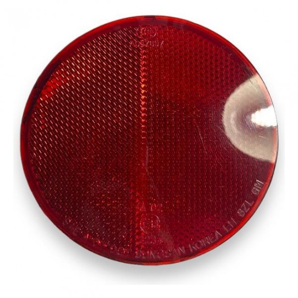 Refletor Olho Gato Gm Captiva Traseiro Esquerdo 2008 2015 Vermelho