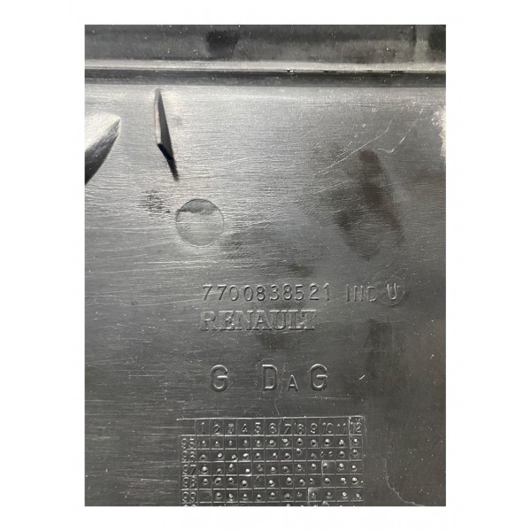 Grade Churrasqueira Renault Scenic Esquerda 2004 Original Fosco