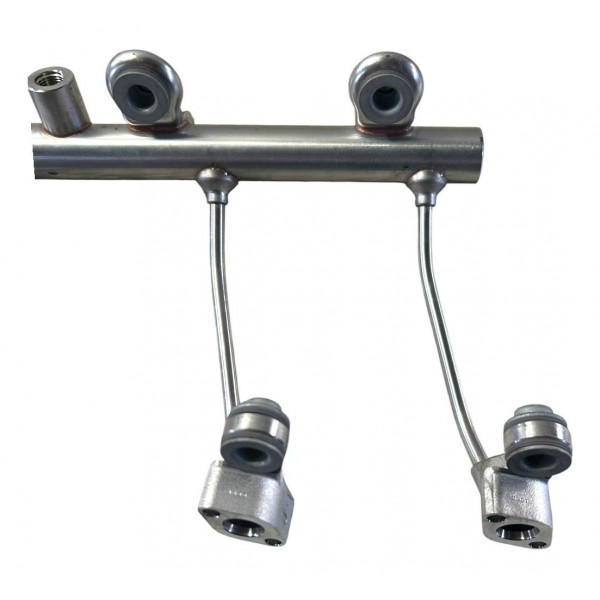 Flauta Bicos Injetores Gm Cruze 1.4 Turbo 2017 Flex Original