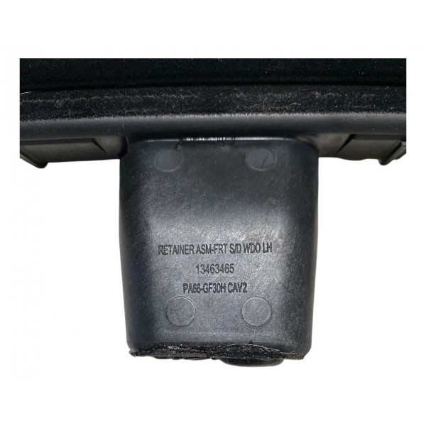 Trilho Guia Vidro Gm Chevrolet Cruze Dianteiro Esquerdo 2017 Preto