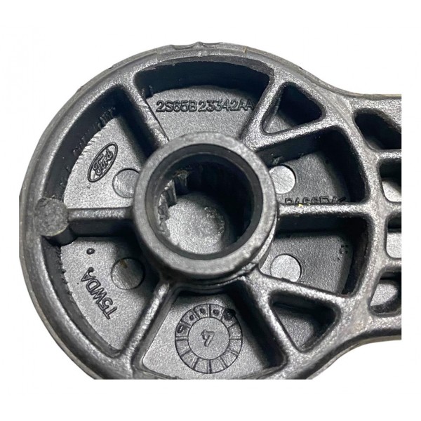 Manivela Vidro Ford Fiesta  Traseiro Direito 2003 2008 Preto