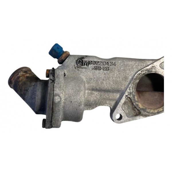Flange Válvula Termostática Gm Astra 2.0 2005 90220434