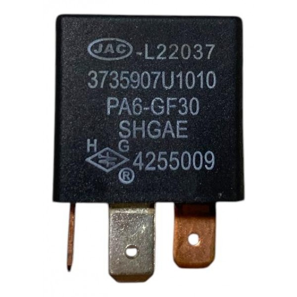 Relê Auxiliar Jac J3 2011 2012 2013 2014 3735907u1010