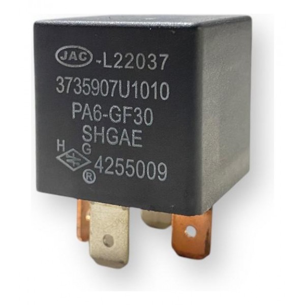 Relê Auxiliar Jac J3 2011 2012 2013 2014 3735907u1010