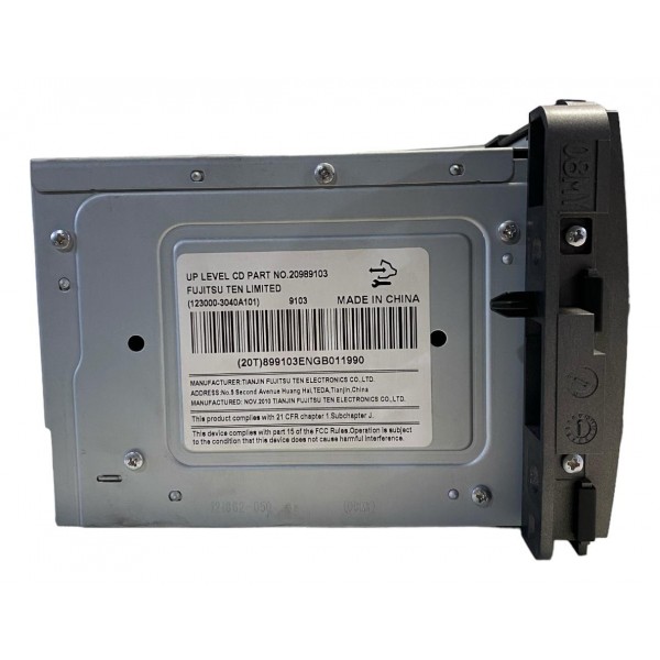 Rádio Cd Player Gm Captiva Sport 2011 20989103 Original