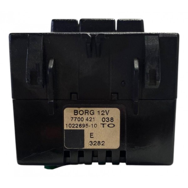 Relógio Painel Renault Scenic 2004 Original 7700421038 Preto