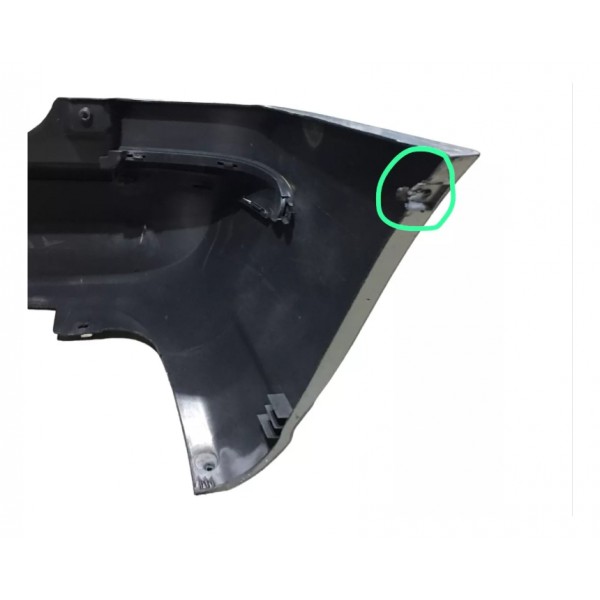 Spoiler Parachoque Chevrolet Zafira Elite Traseiro 2001 12 Prateado