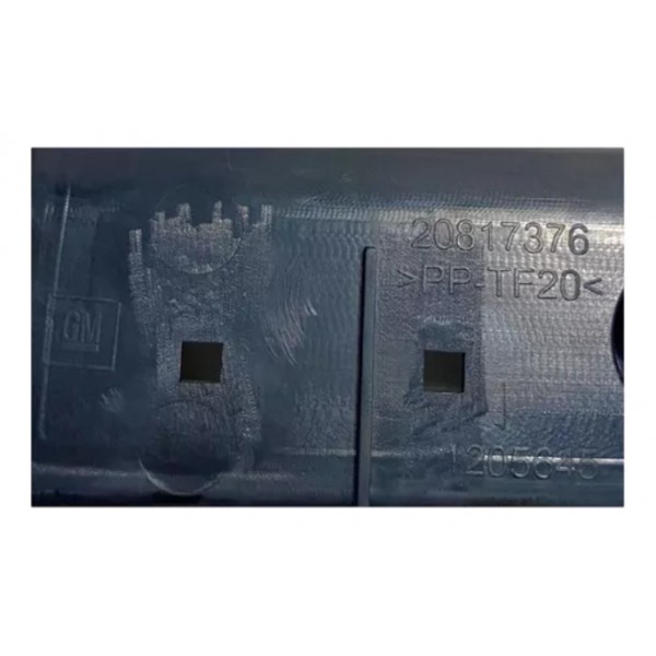 Porta Objetos Painel Central Gm Captiva 2011 2012 20817376 Preto