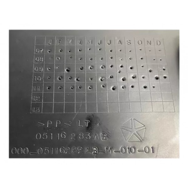 Moldura Inferior Defletor Fiat Freemont 2012 2015 05116283ab