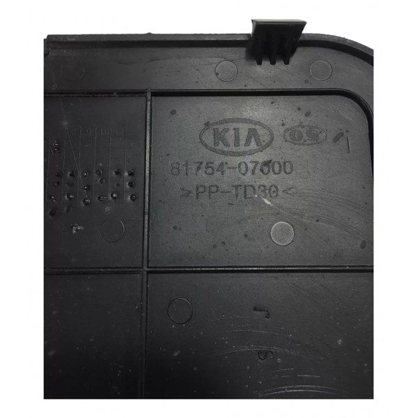 Moldura Interna Tampa Porta Mala Kia Picanto Ex3 2007 A 2011 Preto