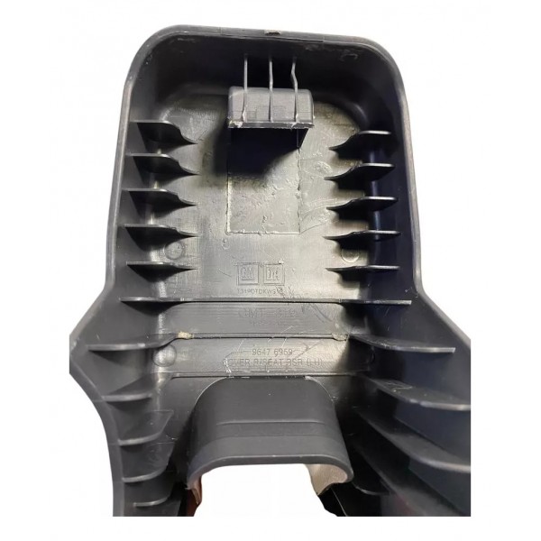 Acabamento Trilho Banco Chevrolet Captiva Esquerdo 2008 2012 Preto