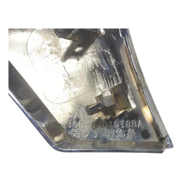 Friso Chery Qq Direito 2012 2013 2014 Cromado J688401018ba Prateado