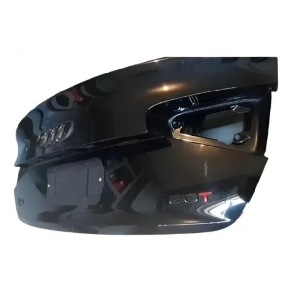 Tampa Traseira Porta Malas Preta Audi A4 Tfsi 2011 A 2016 Preto