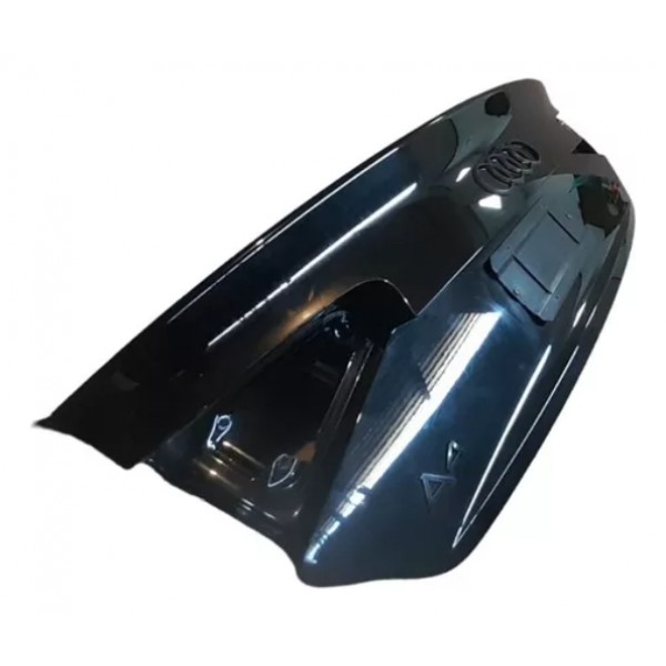 Tampa Traseira Porta Malas Preta Audi A4 Tfsi 2011 A 2016 Preto
