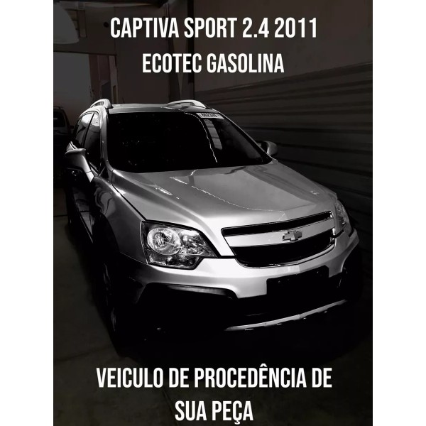 Porta Tampa Traseira Gm Chevrolet Captiva Sport 2009 A 2012 Prateado