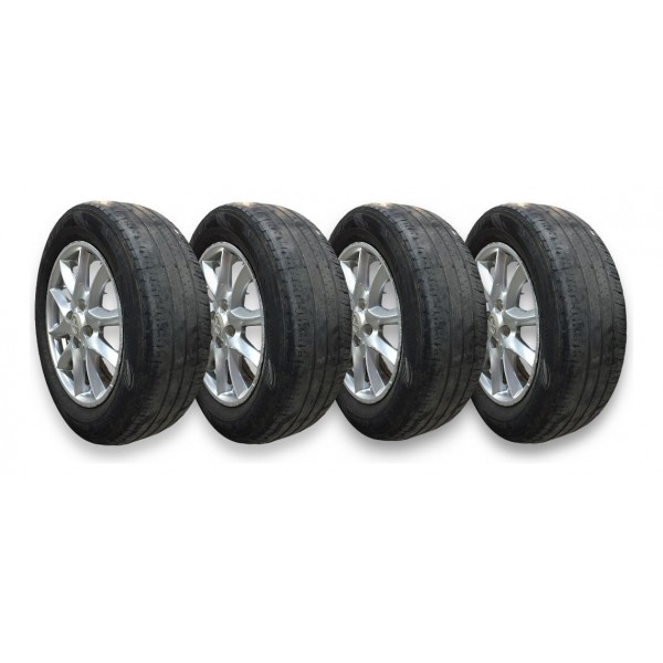 Jogo Roda Liga Leve Aro 15 Jac J3 Original 3101010u8160 Prateado