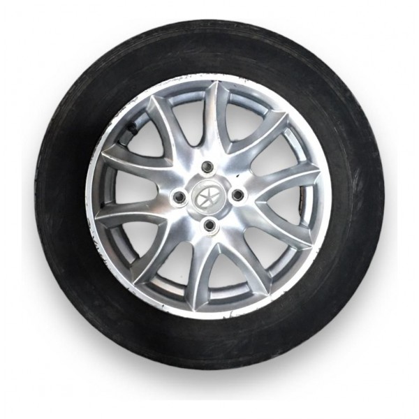 Jogo De Roda Aro 15 Liga Leve Jac J3 3101010u8160 Original Prateado