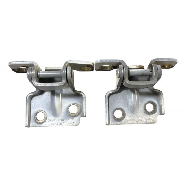 Par Dobradiça Porta Jac J3 Dianteira Direita 6106200u8010
