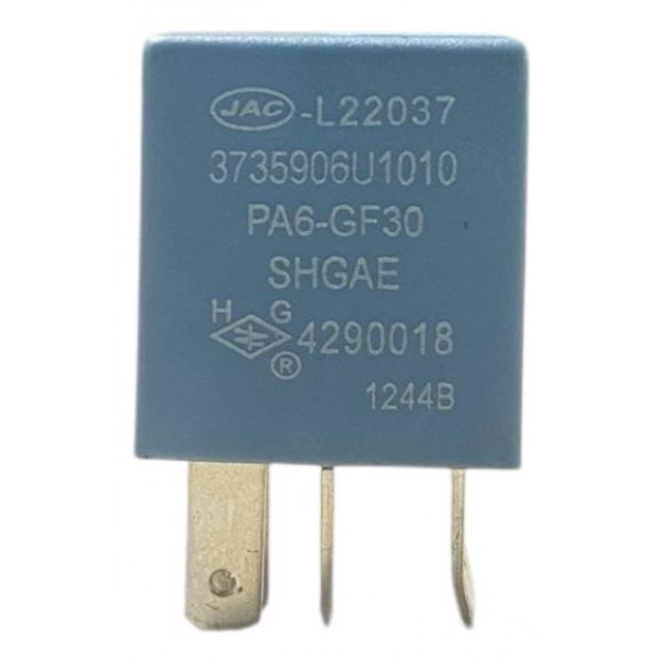 Relê Auxiliar 5 Pino Jac J3 1.5 2013 Original 16v