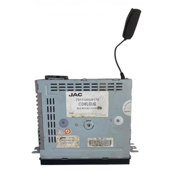 Radio Aparelho De Som Painel Jac J3 Original 2014 A 2016