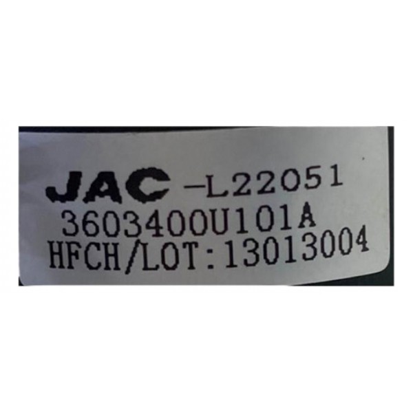 Sensor Alarme Estacionamento Jac J3 2011 A 2013 3603400u101a Preto