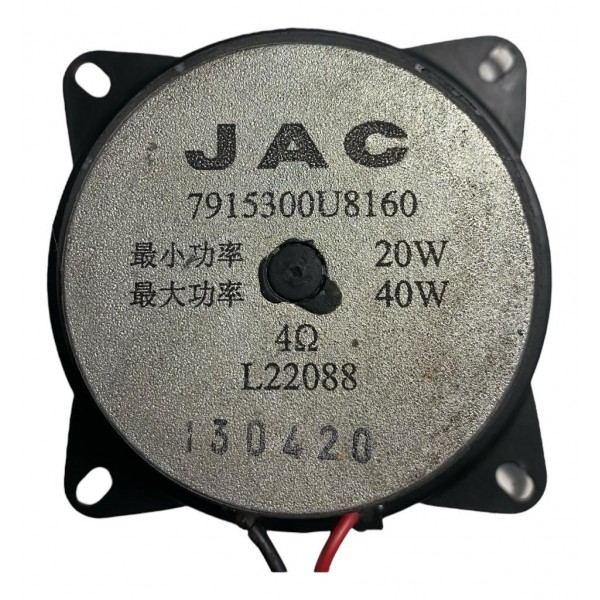 Alto Falante Porta Jac J3 Traseiro 2011 2014 7915300u8160 Preto