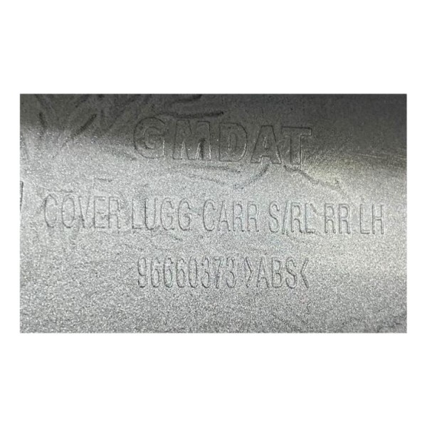 Moldura Rack Teto Gm Captiva Traseiro Esquerdo 2010 2011