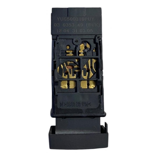 Botão Comando Circulação Interna Ar Freelander 2005 03035349 Preto