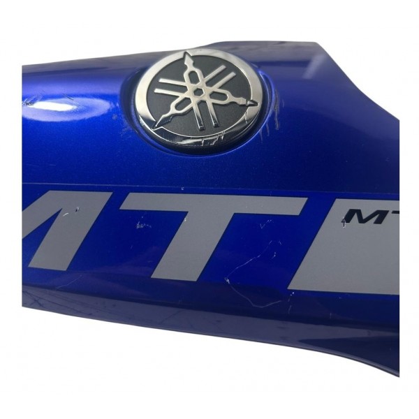 Asa Tanque Yamaha Mt03 Direita 2022 2023 Original Azul