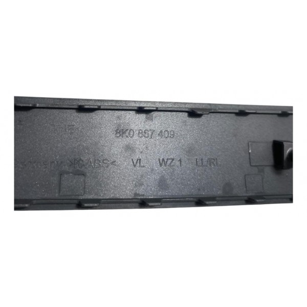 Friso Forro Porta Audi A4 Dianteira Esquerda 2010 2015 Cinza