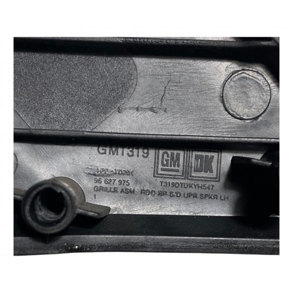 Acabamento Alto Falante Captiva Traseiro Esquerdo 2008 2011 Preto