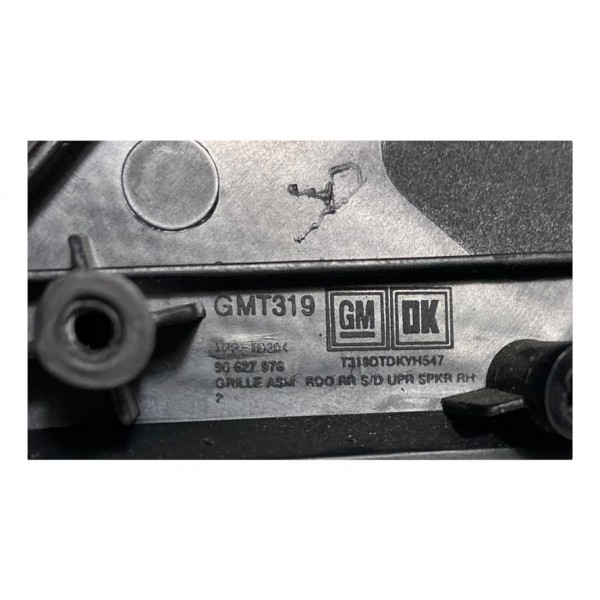 Tela Alto Falante Gm Captiva  Traseiro Direito 2008 2011 Preto