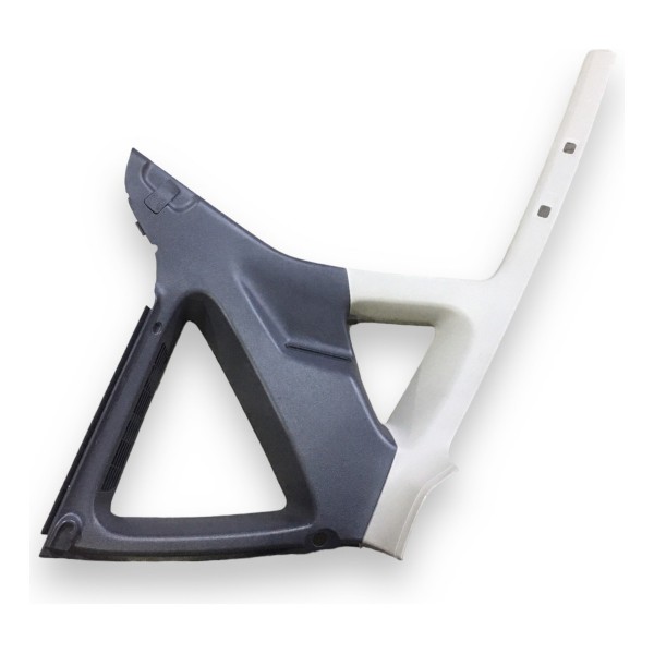 Acabamento Porta Malas Mercedes Classe A160 190 Direito Branco E Cinza