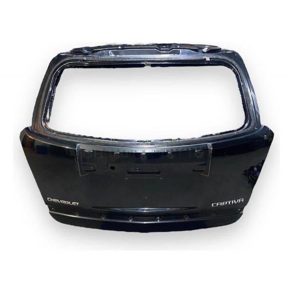 Tampa Porta Malas Chevrolet Gm Captiva 2010 2013 Preto