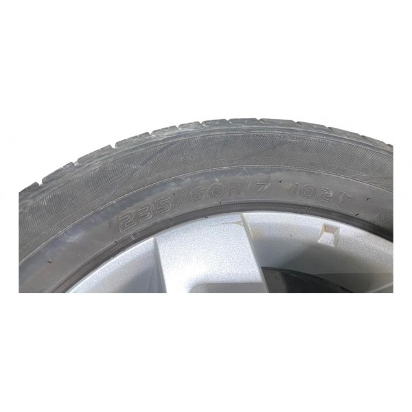 Roda Avulsa Aro 17 Linha Gm Captiva 2.4 Com Pneu Goodride Cinza