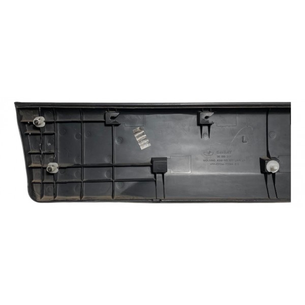 Acabamento Friso Porta Gm Captiva Traseira Esquerda 2008 15 Preto