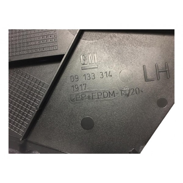 Acabamento Banco Zafira Dianteiro Esquerdo 09133314 Preto