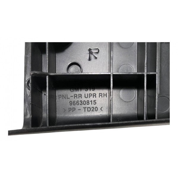 Acabamento Janela Chevrolet Captiva Traseira Direita 2009 11 Preto